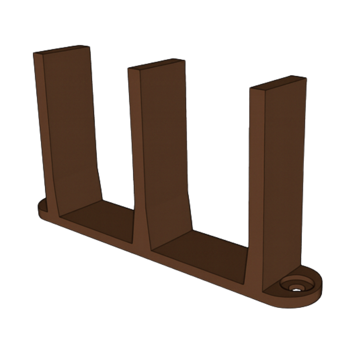 Sliding Closet Door Floor Guide Bracket | Universal Fit for 1-3/8" Width Doors
