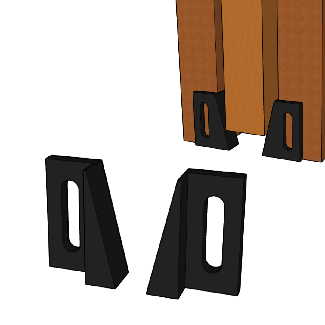 Pocket Door Guide - Jamb Mounted Univeral Fit