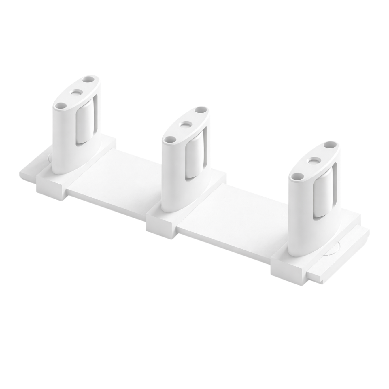 Sliding Closet Door Floor - Easy Install and Adjustable Width 3-Roller Design