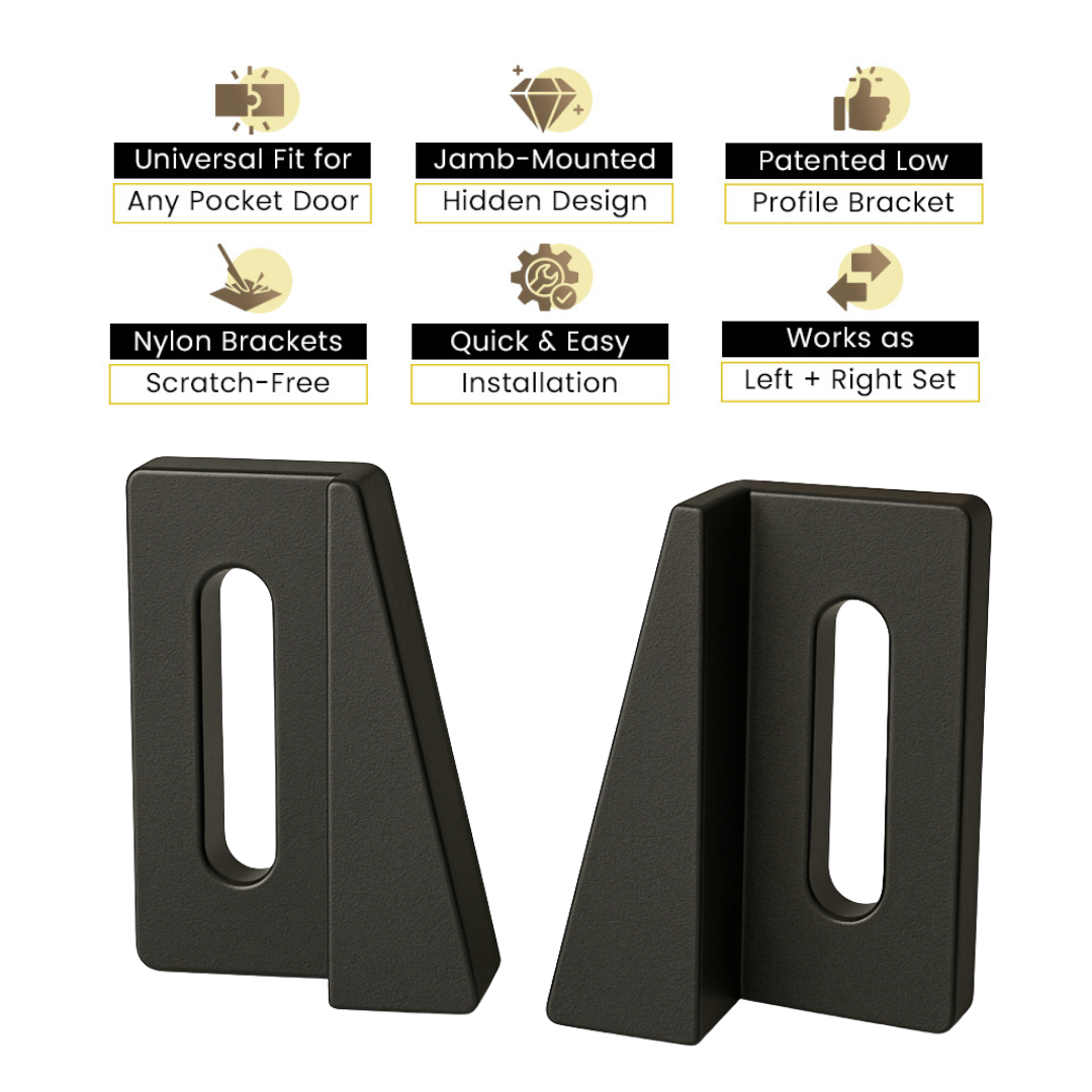 Pocket Door Guide - Jamb Mounted Univeral Fit