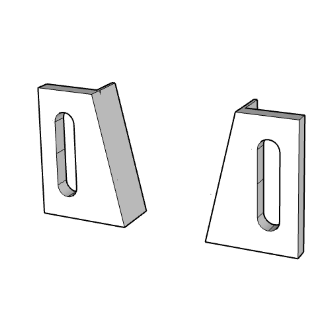 Pocket Door Guide - Jamb Mounted Univeral Fit